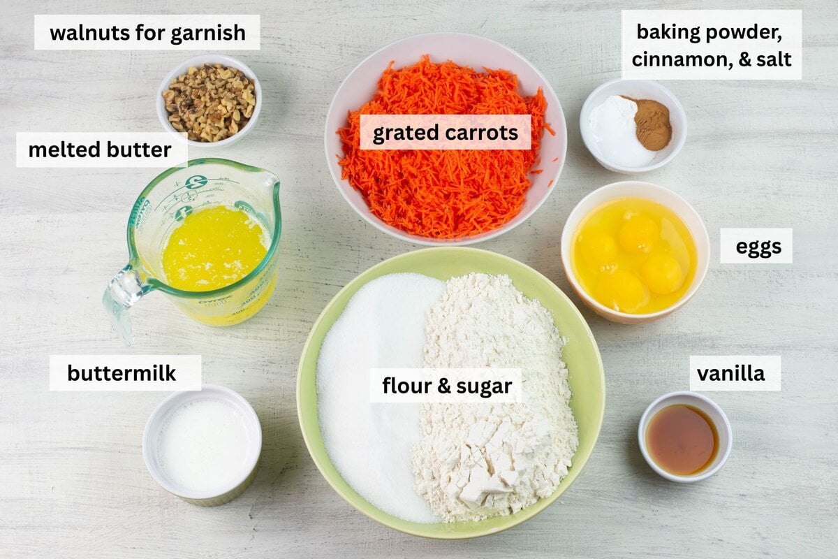 Premeasured ingredients.